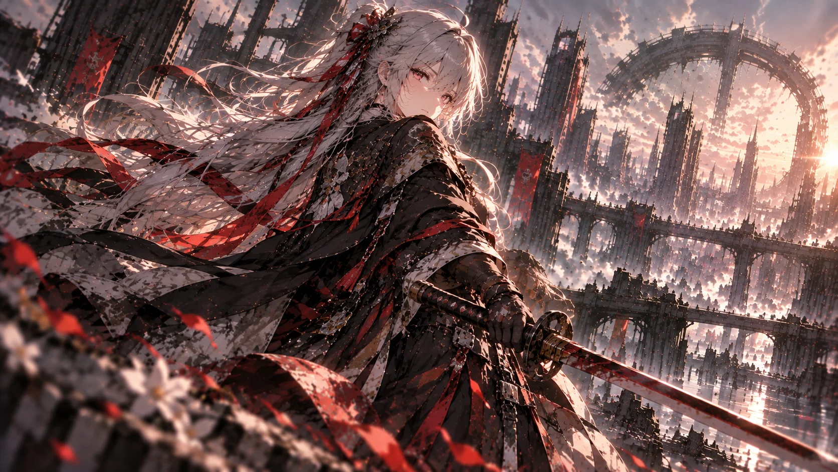 Izuna, Wandering Swordswoman / Leader
